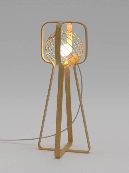 Chochin Floor Lamp Hi